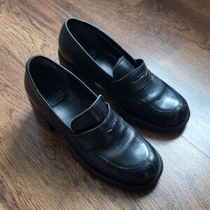 Nine West Cloud Nine chunky heel loafers size 7